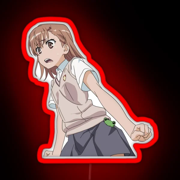 Misaka Mikoto RGB Neon Sign