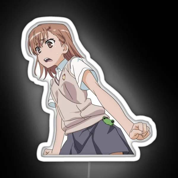 Misaka Mikoto RGB Neon Sign