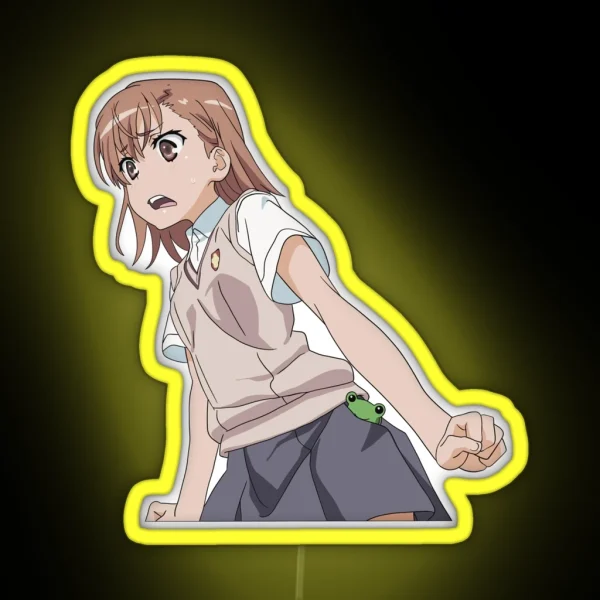 Misaka Mikoto RGB Neon Sign