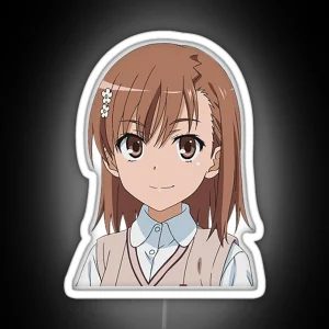 Misaka Mikoto RGB Neon Sign