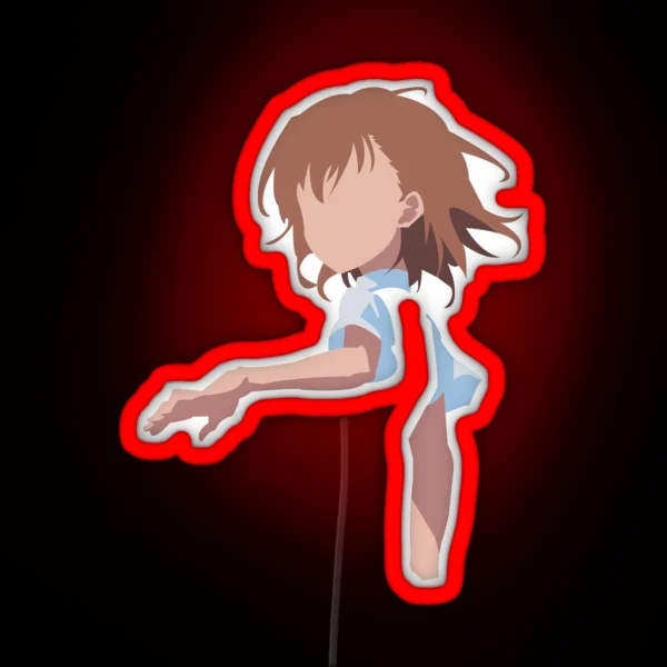 Misaka Mikoto RGB Neon Sign