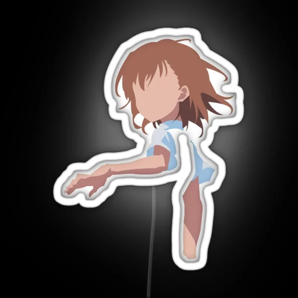 Misaka Mikoto RGB Neon Sign