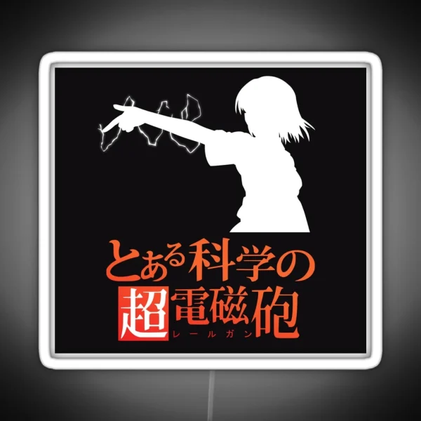 Misaka Mikoto RGB Neon Sign