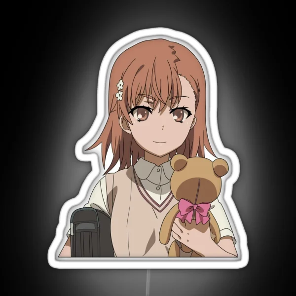Misaka Mikoto RGB Neon Sign