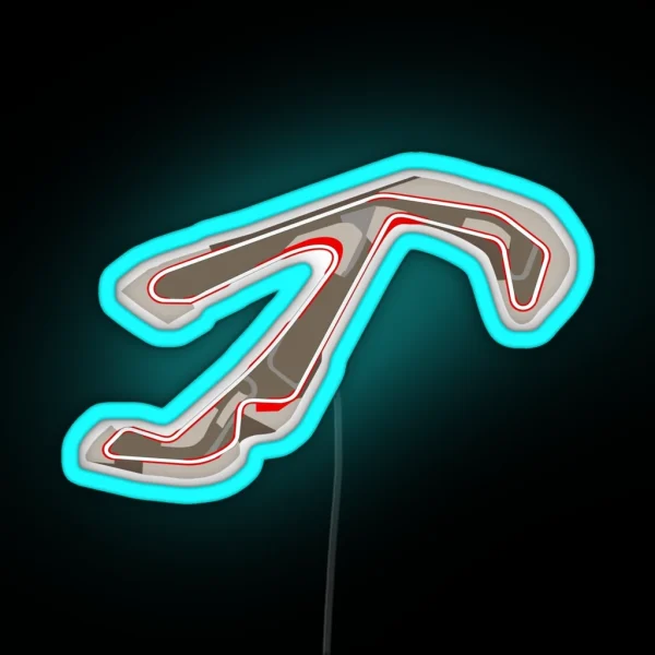 Misano World Circuit Marco Simoncelli Motogp Track RGB Neon Sign