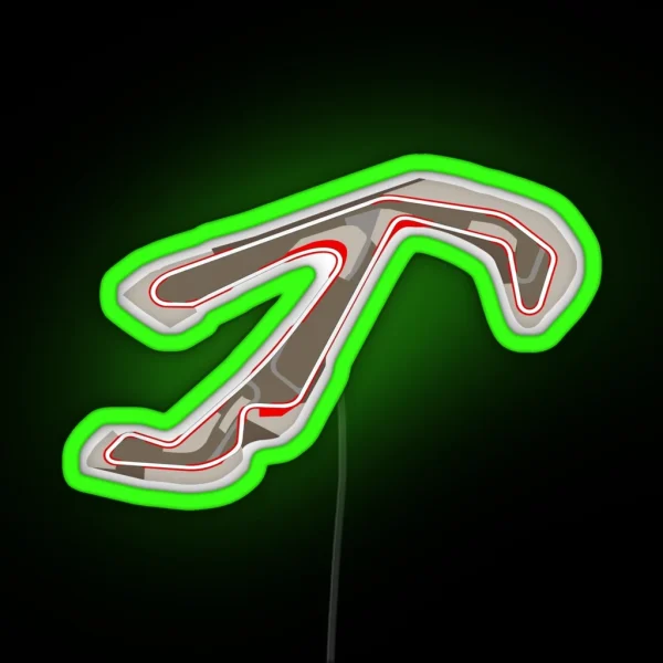 Misano World Circuit Marco Simoncelli Motogp Track RGB Neon Sign