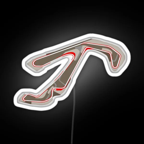 Misano World Circuit Marco Simoncelli Motogp Track RGB Neon Sign