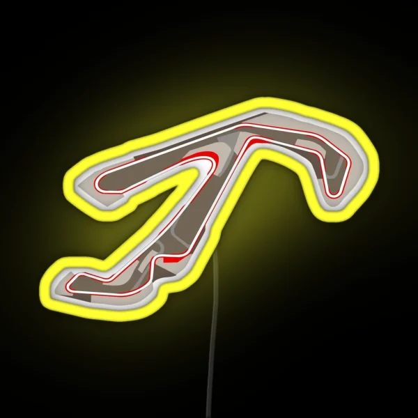 Misano World Circuit Marco Simoncelli Motogp Track RGB Neon Sign