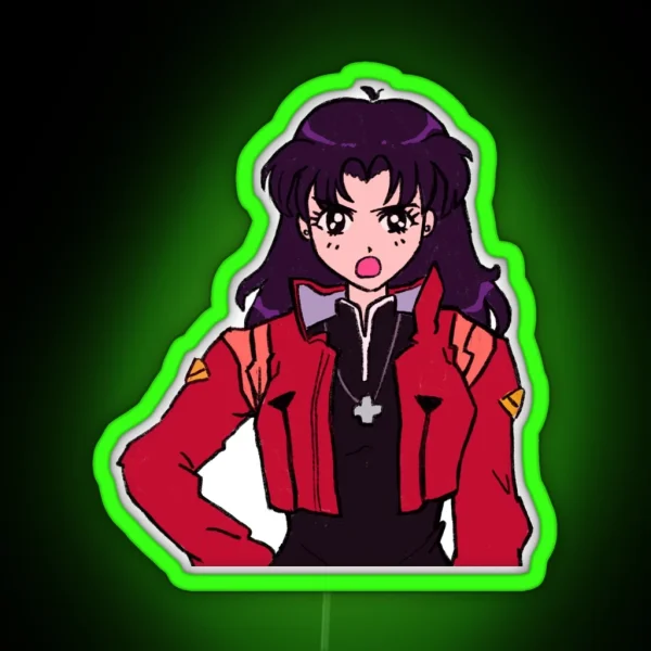 Misato Mars RGB Neon Sign