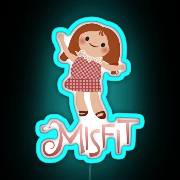 Misfits A Dolly For Sue RGB Neon Sign