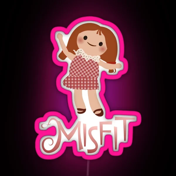 Misfits A Dolly For Sue RGB Neon Sign