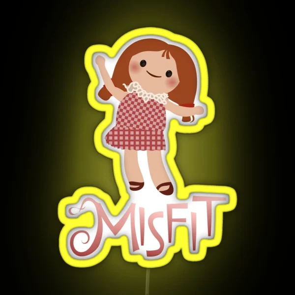 Misfits A Dolly For Sue RGB Neon Sign