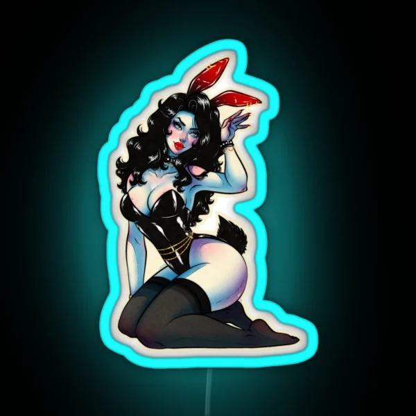 Miss Bunny RGB Neon Sign