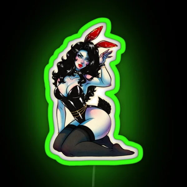Miss Bunny RGB Neon Sign