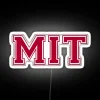 mit varsity letters rgb neon sign