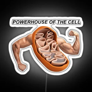 Mitochondria RGB Neon Sign