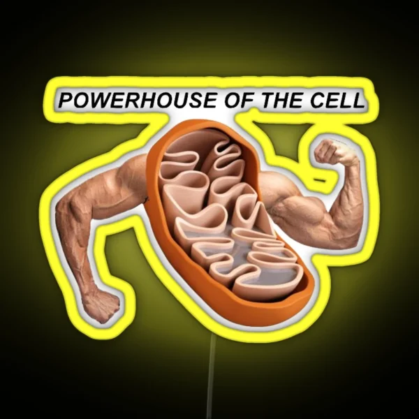 Mitochondria RGB Neon Sign