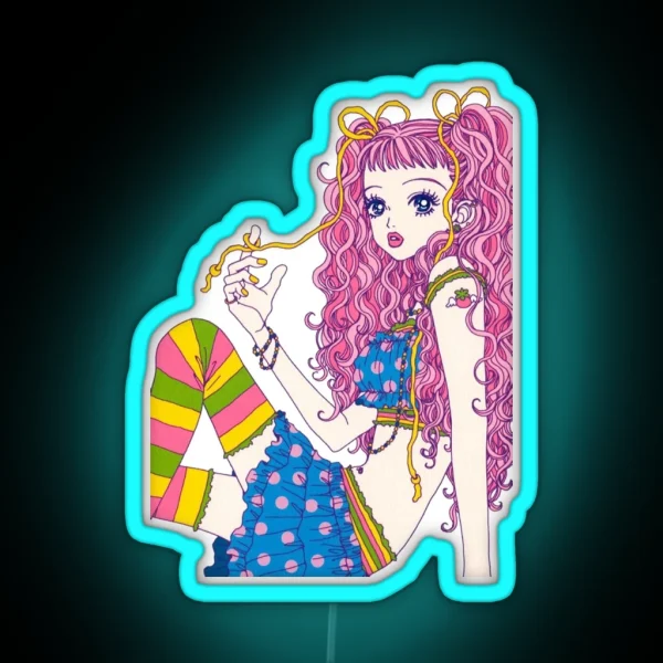 Miwako Paradise Kiss Full RGB Neon Sign