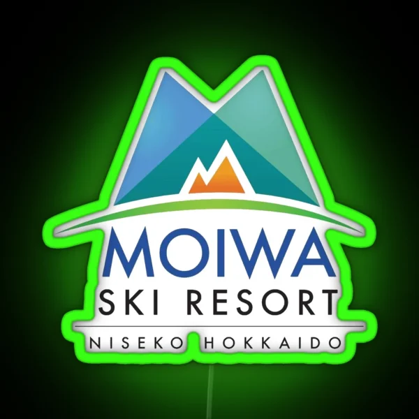 Moiwa Niseko Hokkaido Japan RGB Neon Sign