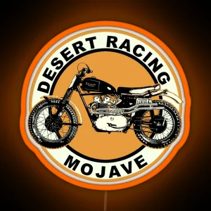 Mojave Desert Racing RGB Neon Sign