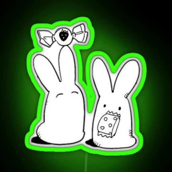 Mokke With Candy Toilet Bound Hanako Kun RGB Neon Sign
