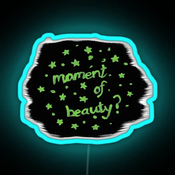 Moment Of Beauty Superstore Drawing RGB Neon Sign
