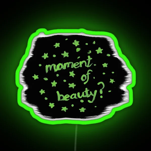 Moment Of Beauty Superstore Drawing RGB Neon Sign