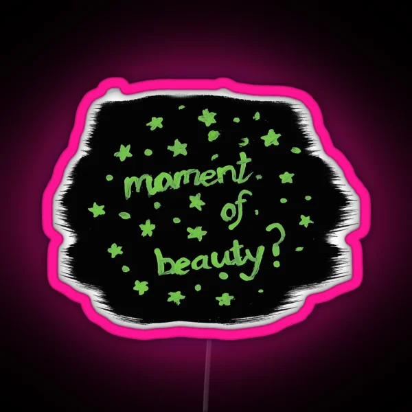Moment Of Beauty Superstore Drawing RGB Neon Sign