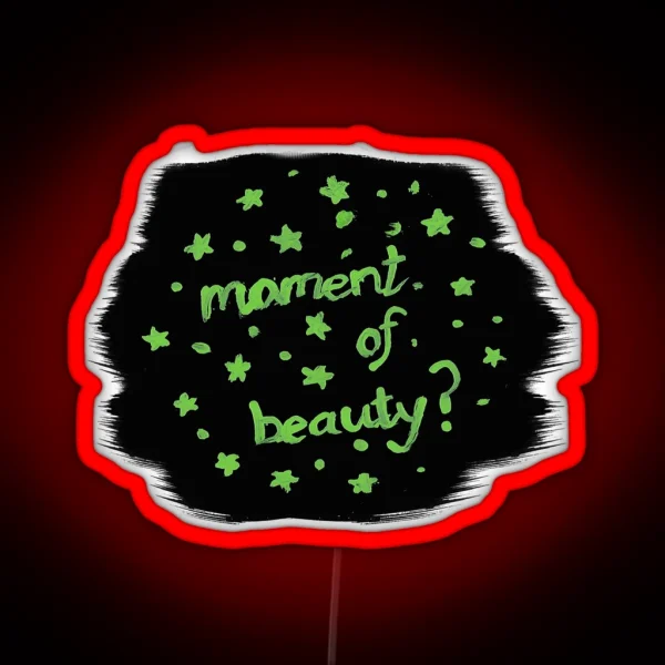 Moment Of Beauty Superstore Drawing RGB Neon Sign