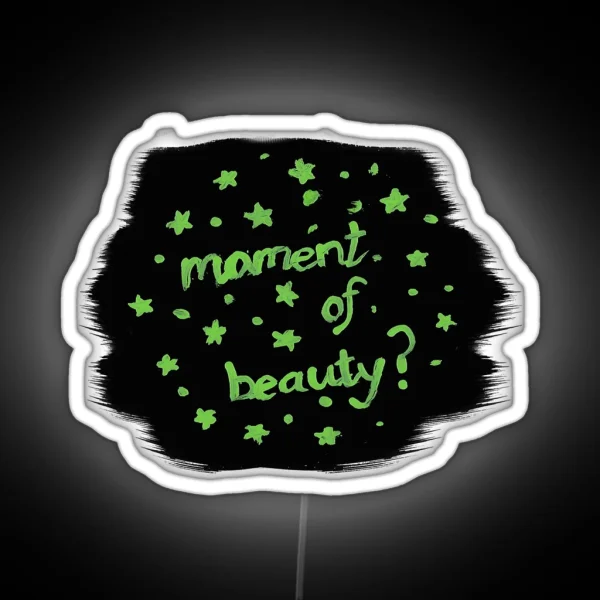 Moment Of Beauty Superstore Drawing RGB Neon Sign