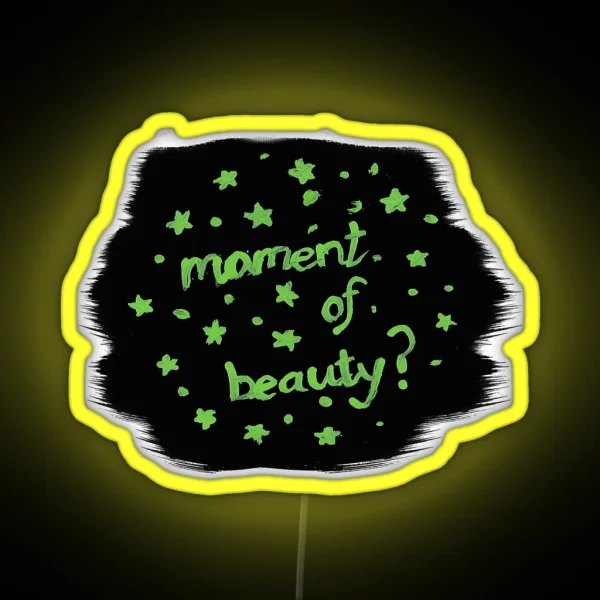 Moment Of Beauty Superstore Drawing RGB Neon Sign