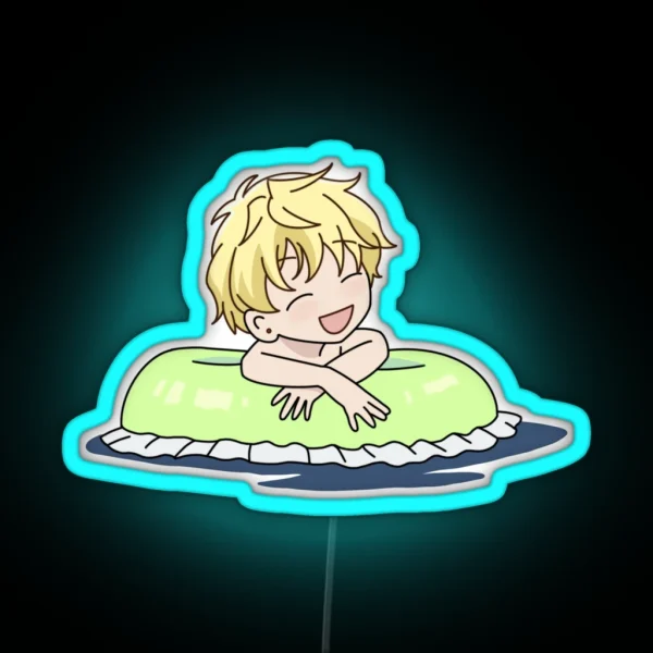 Momiji At The Beach RGB Neon Sign