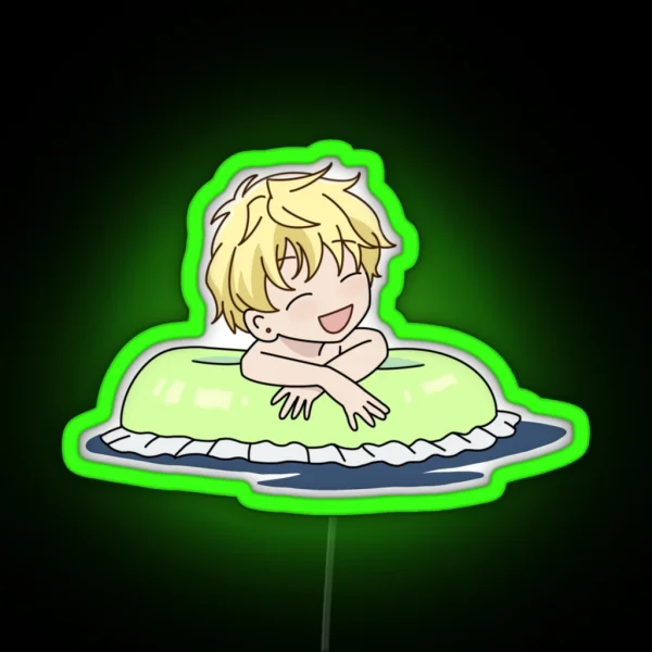 Momiji At The Beach RGB Neon Sign
