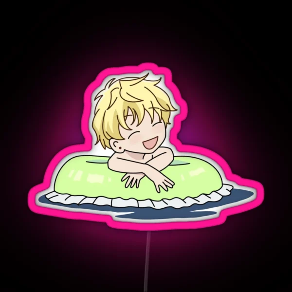 Momiji At The Beach RGB Neon Sign