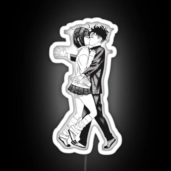 Momo And Okarun Dandadan RGB Neon Sign