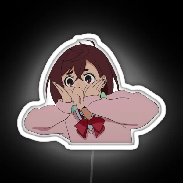 Momo Ayase Dandadan RGB Neon Sign