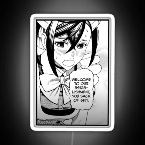 Momo Welcomes You RGB Neon Sign