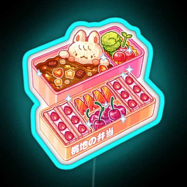 Momochi S Bento Box RGB Neon Sign