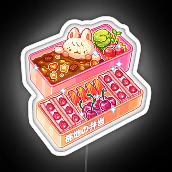Momochi S Bento Box RGB Neon Sign