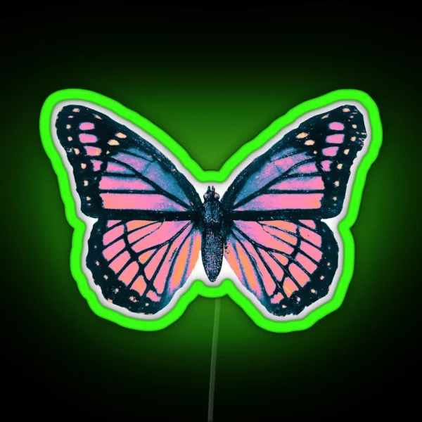 Monarch Butterfly Dream RGB Neon Sign