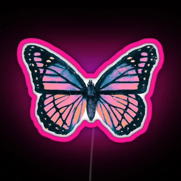 Monarch Butterfly Dream RGB Neon Sign