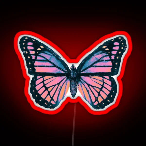Monarch Butterfly Dream RGB Neon Sign
