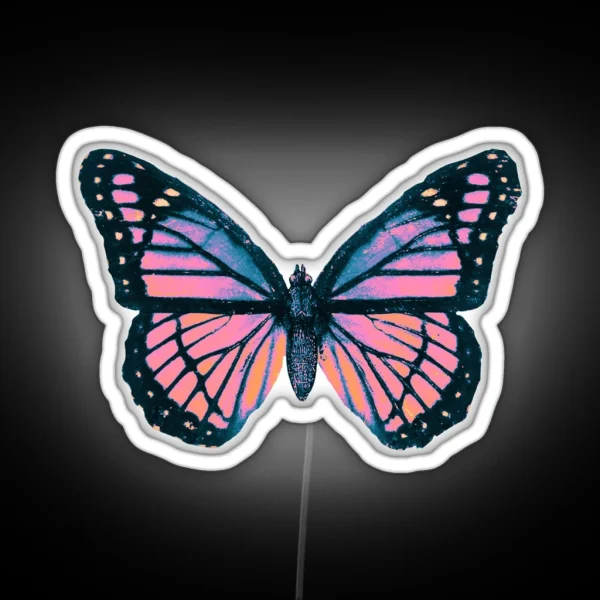 Monarch Butterfly Dream RGB Neon Sign