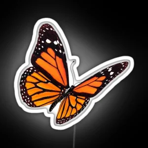 Monarch Butterfly RGB Neon Sign