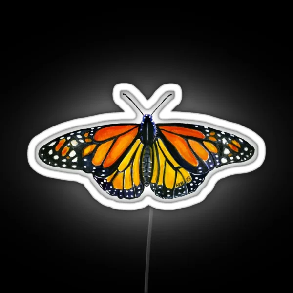 Monarch Butterfly RGB Neon Sign