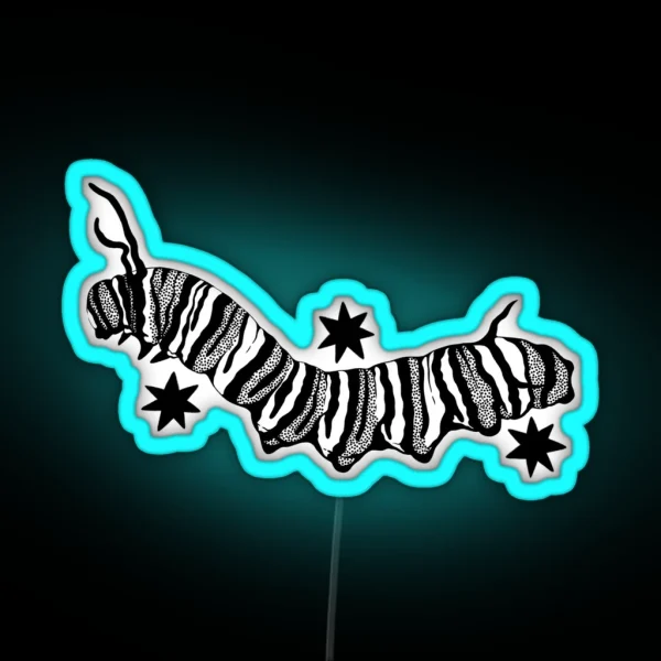 Monarch Caterpillar RGB Neon Sign