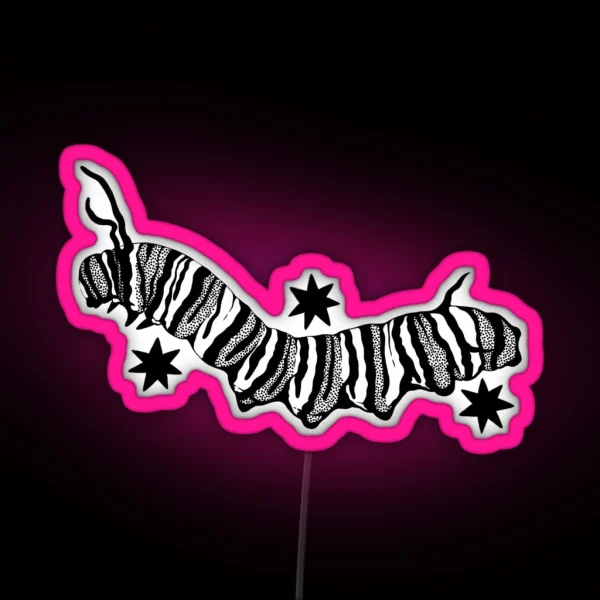 Monarch Caterpillar RGB Neon Sign