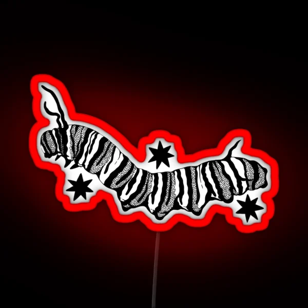 Monarch Caterpillar RGB Neon Sign