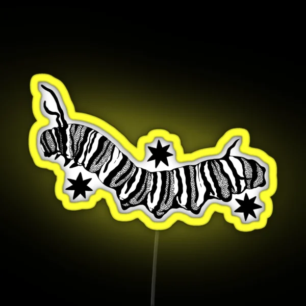 Monarch Caterpillar RGB Neon Sign