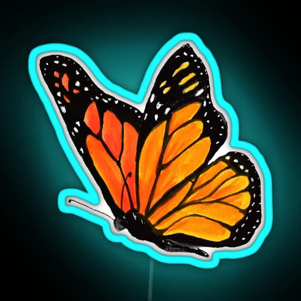 Monarch Landing RGB Neon Sign